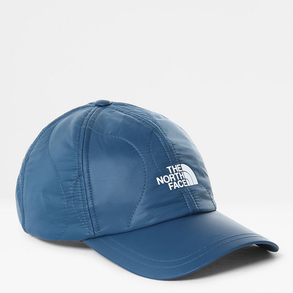 The North Face Caps Mens Australia - The North Face Insulated Blue (PMO-627043)